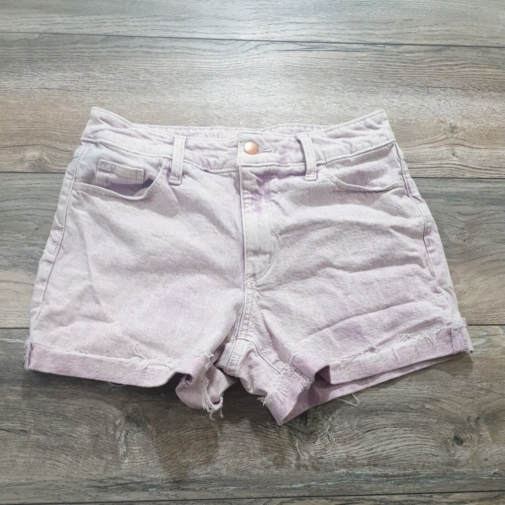 Vintage Threads Womens Size 4 27" Waist Purple Cut Off Shorts DukesBooty Shorts